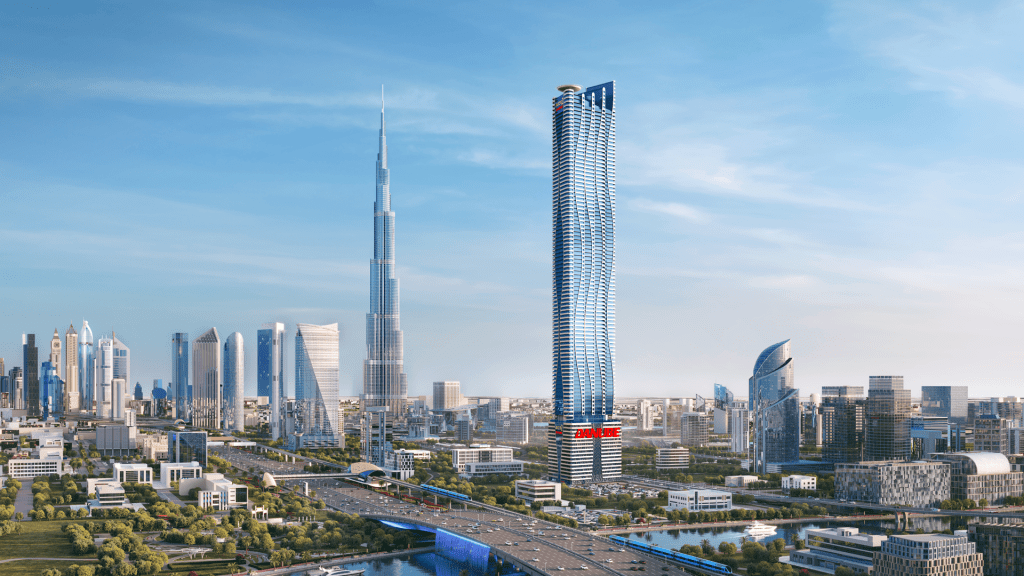 Stylish studio living at Danube Bayz102, Business Bay Dubai